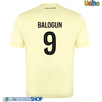 Maglie da calcio AS Monaco Folarin Balogun #9 Terza Maglia 2025-26 Manica Corta